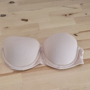 PINK Victoria's Secret Strapless Bra - Soft Beige
